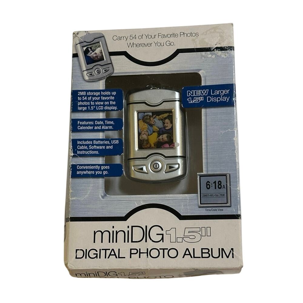 miniDIG 1.5” Digital Photo Album